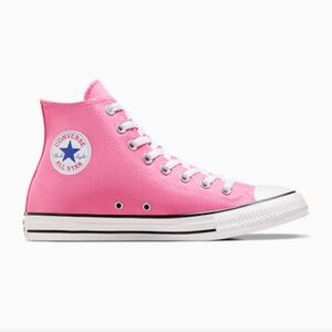 Converse Chuck Taylor All Star High Top Pink and White Sneakers